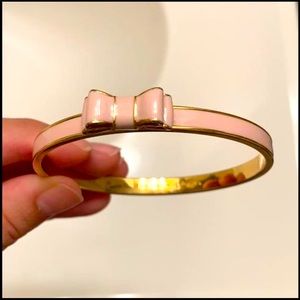 Blush and gold Kate spade bracelet
